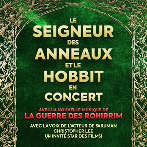 Affiche de Le Seigneur des Anneaux & Le Hobbit en concert | Troyes
