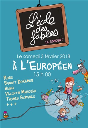 Affiche de L'école des fables