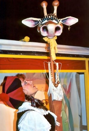 Affiche de L'hippopotame amoureux d'une girafe