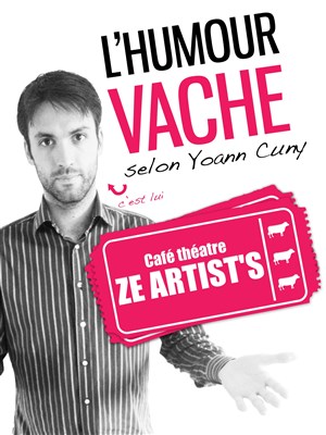 Affiche de Yoann Cuny dans L'humour vache selon Yoann Cuny