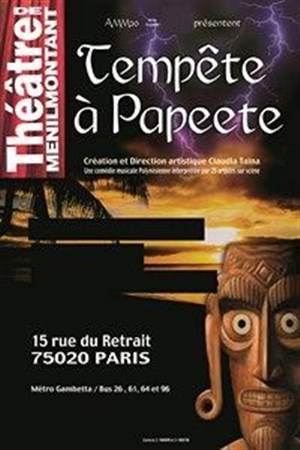 Affiche de Tempête à Papeete
