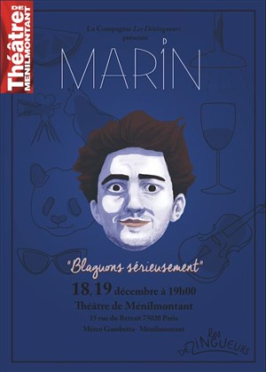 Affiche de Marin : blaguons sérieusement