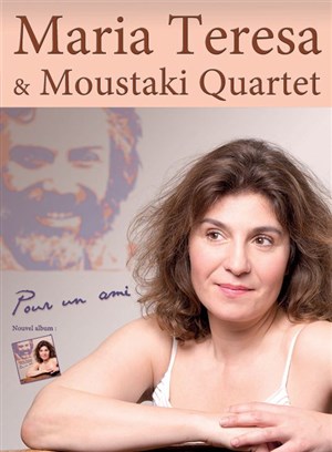 Affiche de Maria Teresa & Moustaki Quartet