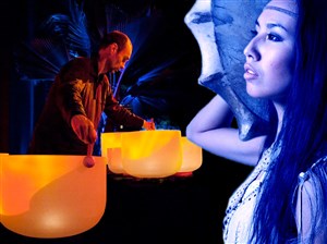 Affiche de Genius Loci : chant sibérien et bols de cristal