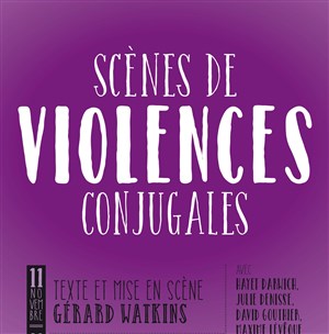 Affiche de Scènes de violences conjugales