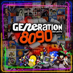 Affiche de Génération 80-90 retourne le Culture Hall