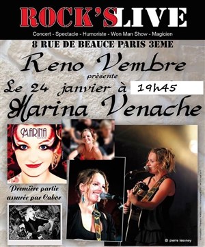 Affiche de Concert de Marina