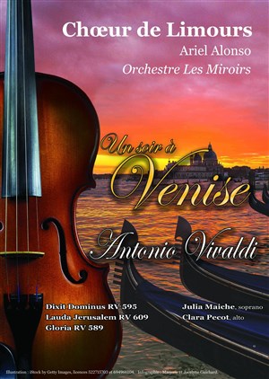 Affiche de Concert Vivaldi à Bures