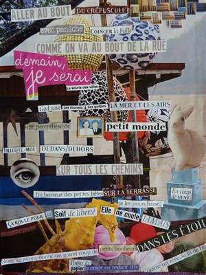 Affiche de Collage Mandala et estime de soi | par Nathalie Morg