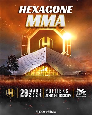 Affiche de Hexagone MMA Poitiers 2025