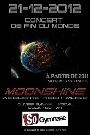 Affiche de Moonshine | Concert de Fin du Monde