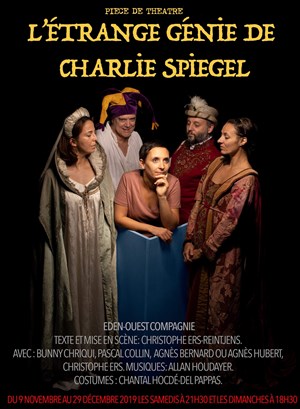 Affiche de L'étrange génie de Charlie Spiegel