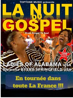 Affiche de La Nuit Du Gospel - Ladies of Alabama