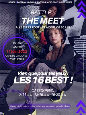 Affiche de Battle the meet | Danse hip hop