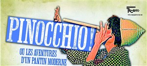 Affiche de Pinocchio! Ou les aventures d'un pantin moderne