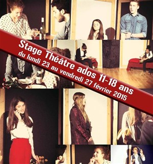 Affiche de Stage Théâtre Ados