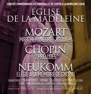 Affiche de Requiem de Mozart, Chopin