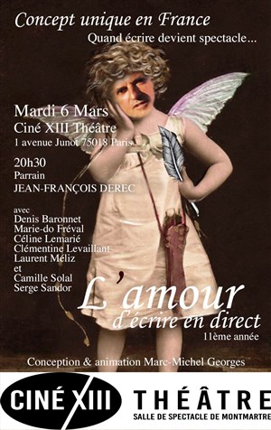 Affiche de L'amour d'écrire en direct