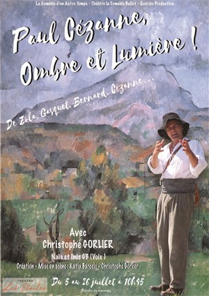 Affiche de Paul Cézanne, Ombre et Lumière !