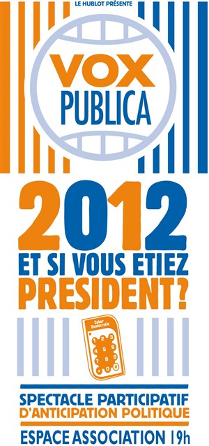 Affiche de Vox Publica 2012