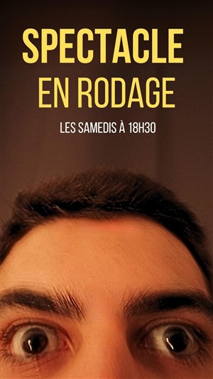 Affiche de Victor Gamez dans Spectacle en rodage
