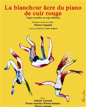 Affiche de La blancheur âcre du piano de cuir rouge