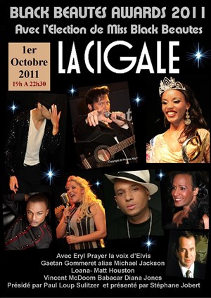 Affiche de Black beautés Awards 2011