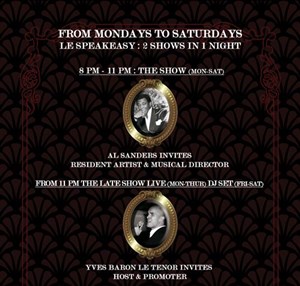 Affiche de Soiree Jazz et Soul par Al sanders and friends