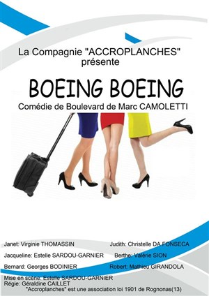 Affiche de Boeing boeing