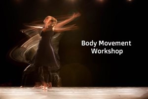 Affiche de Stage de mouvement corporel pour la danse et le théâtre physique