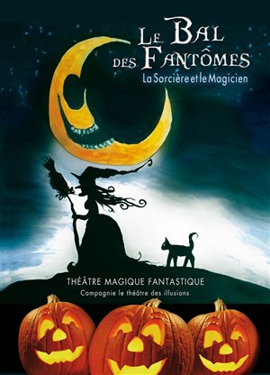 Affiche de Le bal des fantômes : La sorcière et le magicien | Spécial Halloween