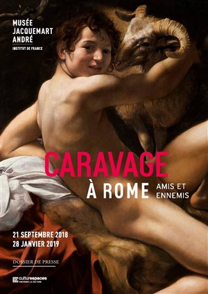 Affiche de Visite guidée : Caravage à Rome, amis & ennemis au musée Jaquemart-André | par Michel Lhéritier