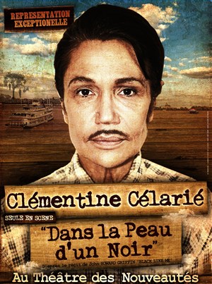 Affiche de Dans la peau d'un noir | avec Clémentine Célarié