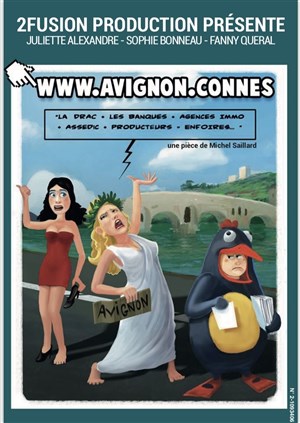 Affiche de Avignon point connes