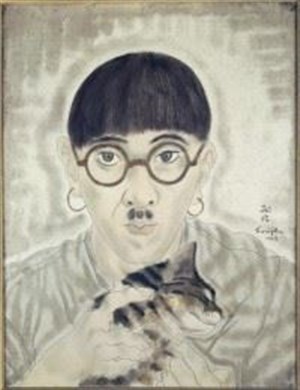 Affiche de Visite guidée : Foujita : les années folles | par Hélène Klemenz