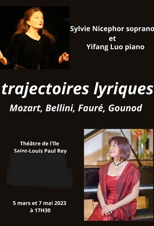 Affiche de Trajectoires lyriques