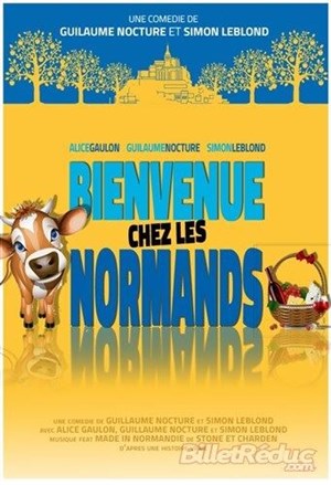 Affiche de Bienvenue chez les Normands