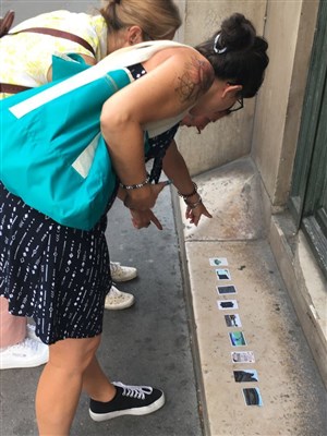 Affiche de Chasse au trésor : Dans le coeur historique de Paris | par Marion Briançon