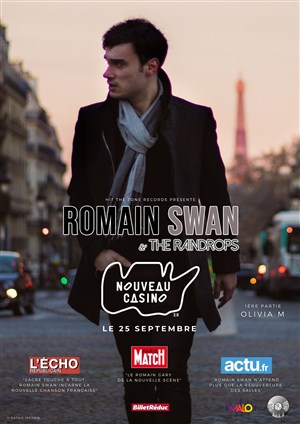 Affiche de Romain Swan and The Raindrops