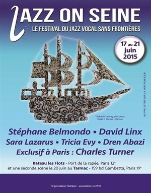 Affiche de Jazz On Seine | Le Festival Du Jazz Vocal Sans Frontières