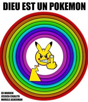 Affiche de Dieu est un Pokemon