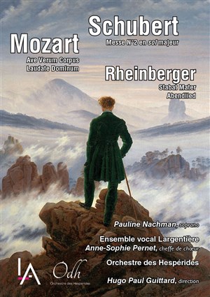 Affiche de Schubert / Mozart / Rheinberger