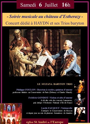 Affiche de Concert dédié à Haydn
