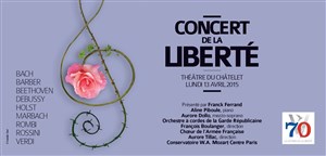 Affiche de Concert de la liberté