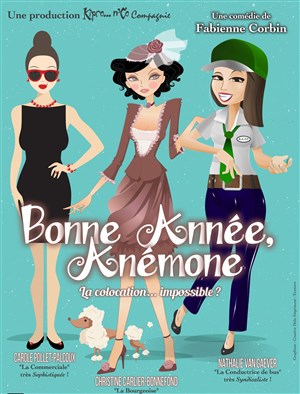 Affiche de Bonne Année, Anémone