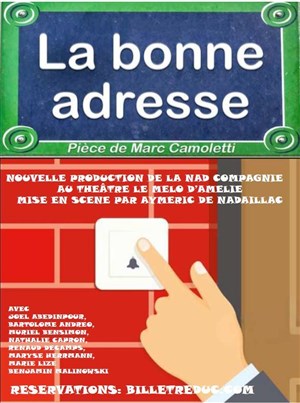 Affiche de La bonne adresse