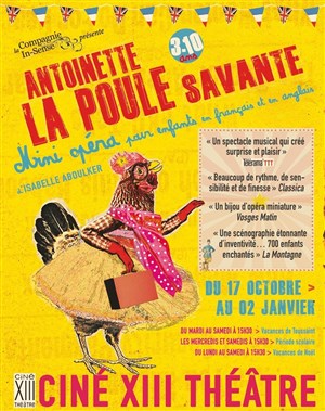 Affiche de Antoinette, la poule savante