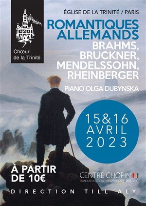 Affiche de Choeur de la Trinité : Romantiques allemands