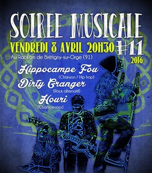 Affiche de Hippocampe fou + Houri + Dirty granger