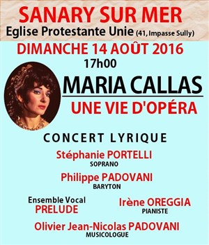 Affiche de Maria Callas une vie d'opéra